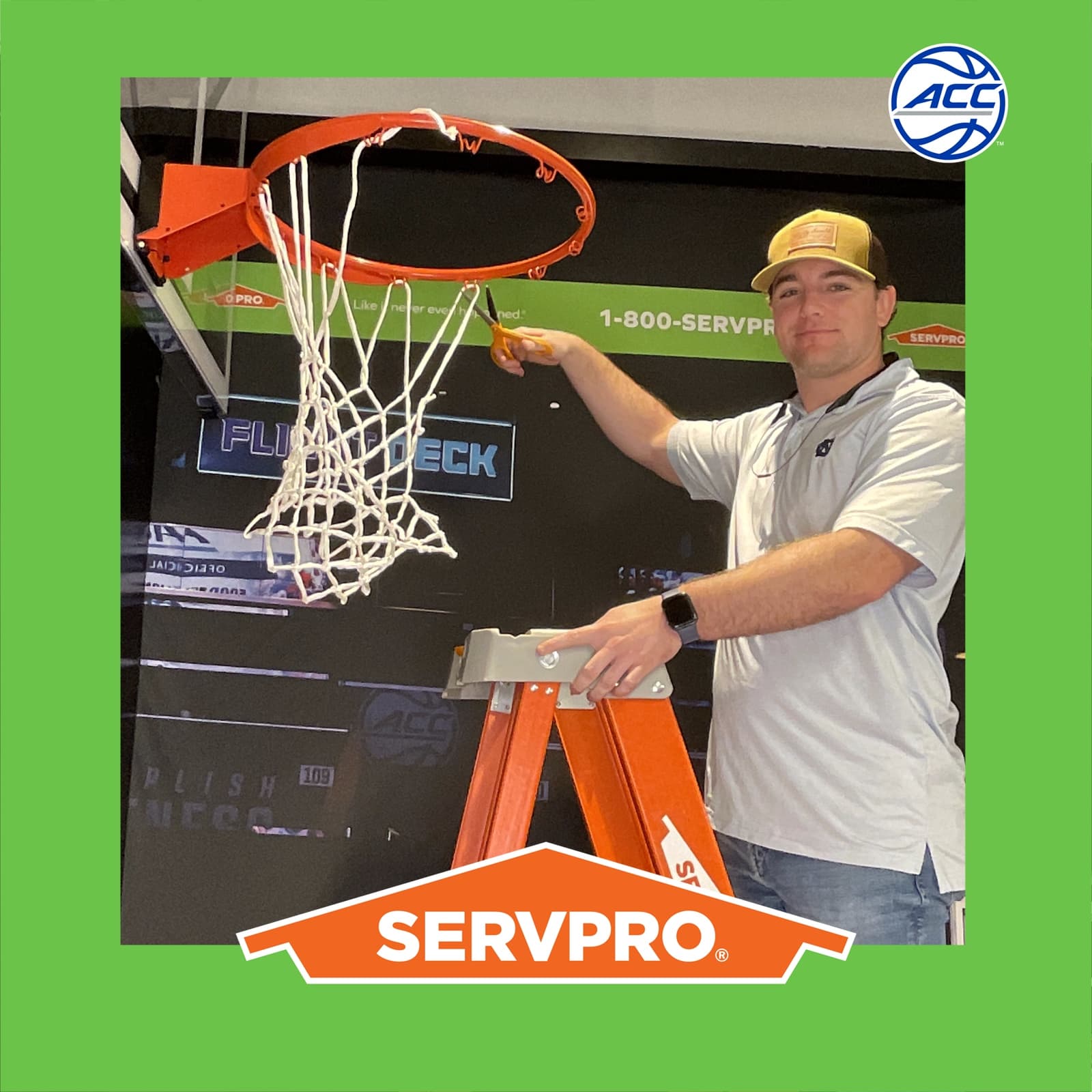 Cutting the Net: ServPro Photo Experience 2
