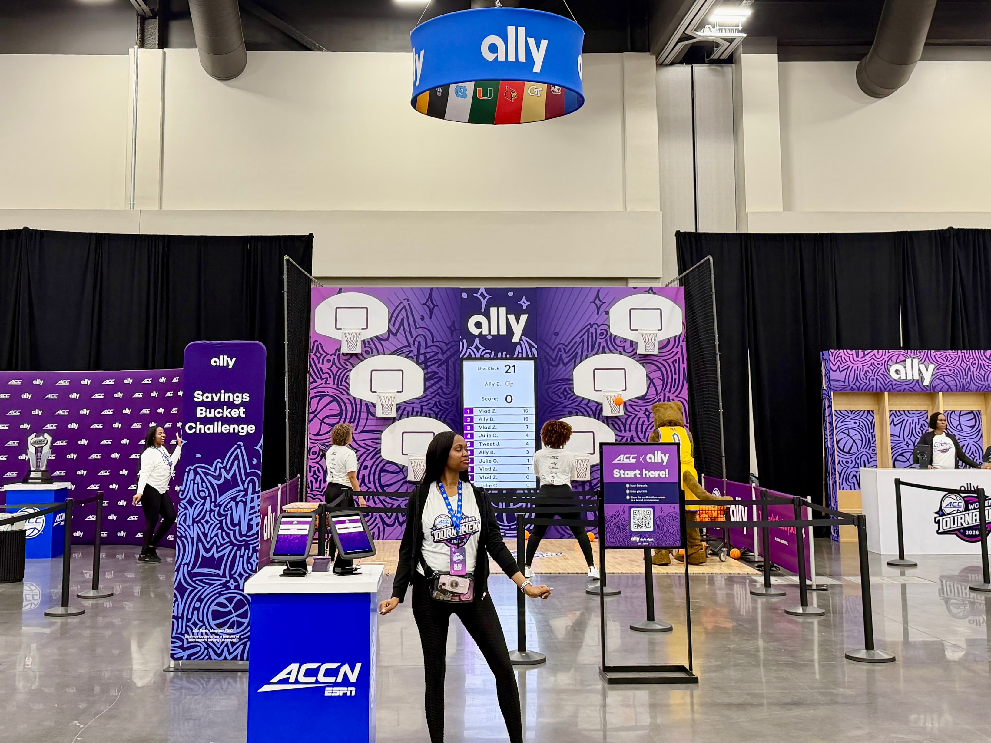 ExperientialOS-powered fan activation