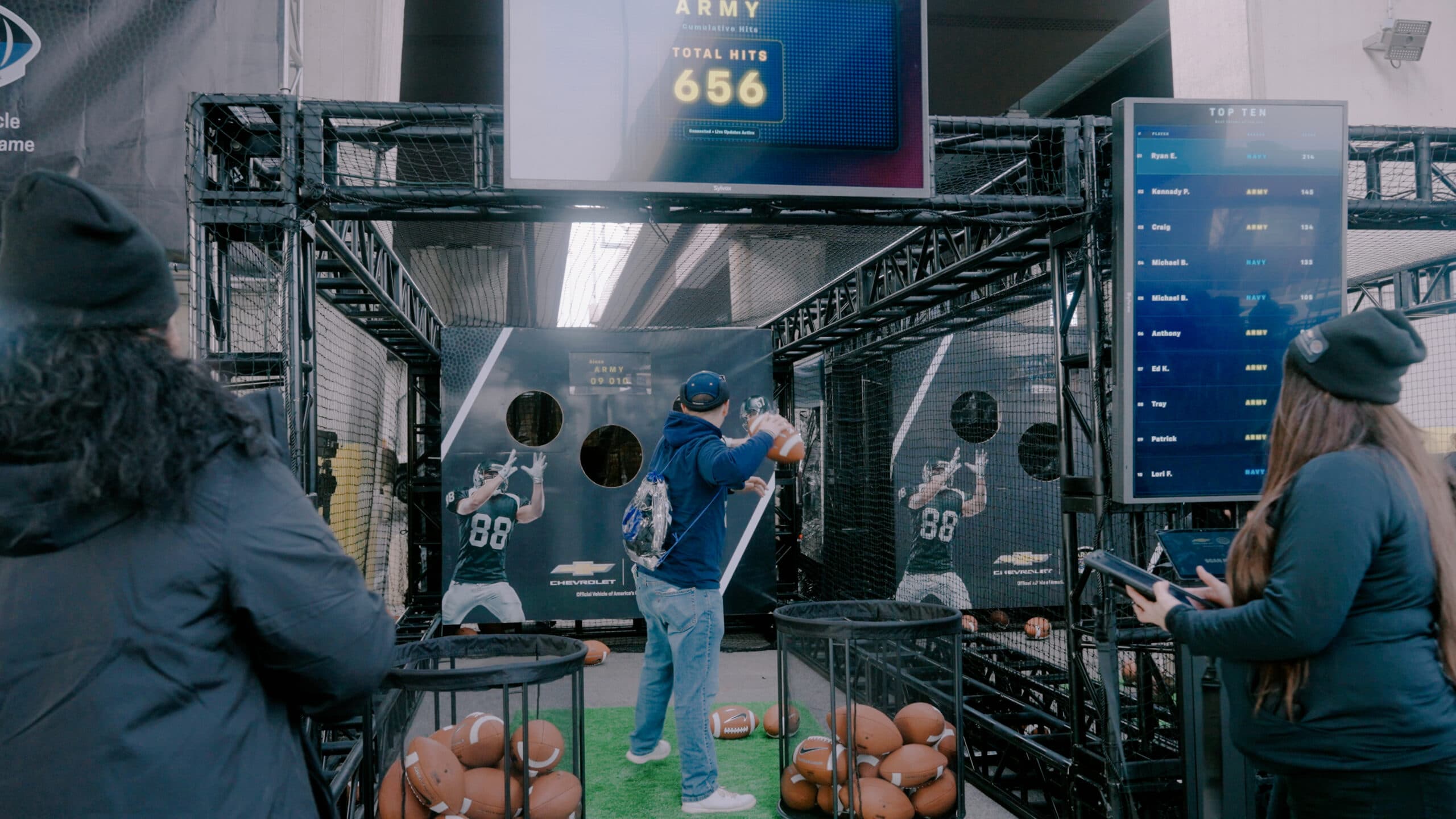 Built for Competition: Chevy’s Game-Day Challenge at the Army–Navy Football Game