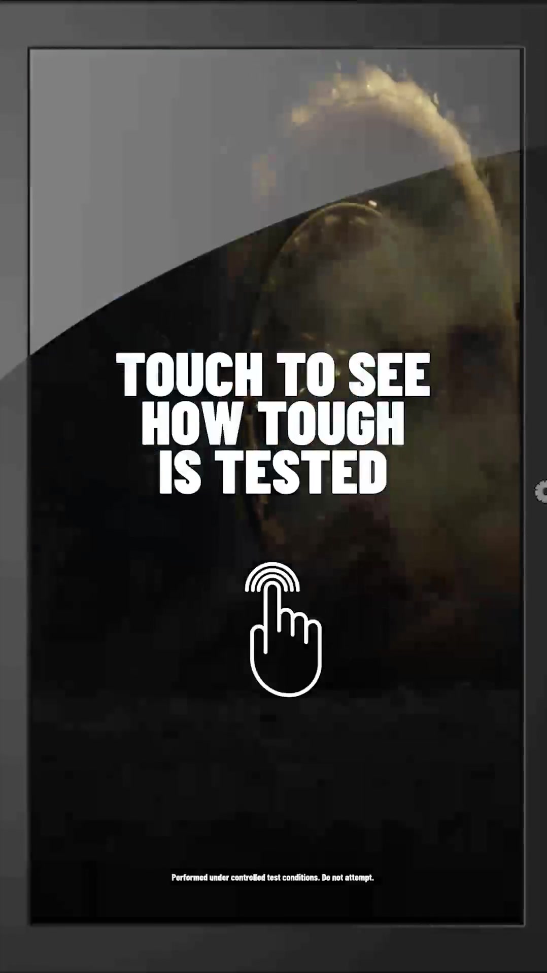 Touch to See How Tough Is Tested: Polaris Interactive Display Experience