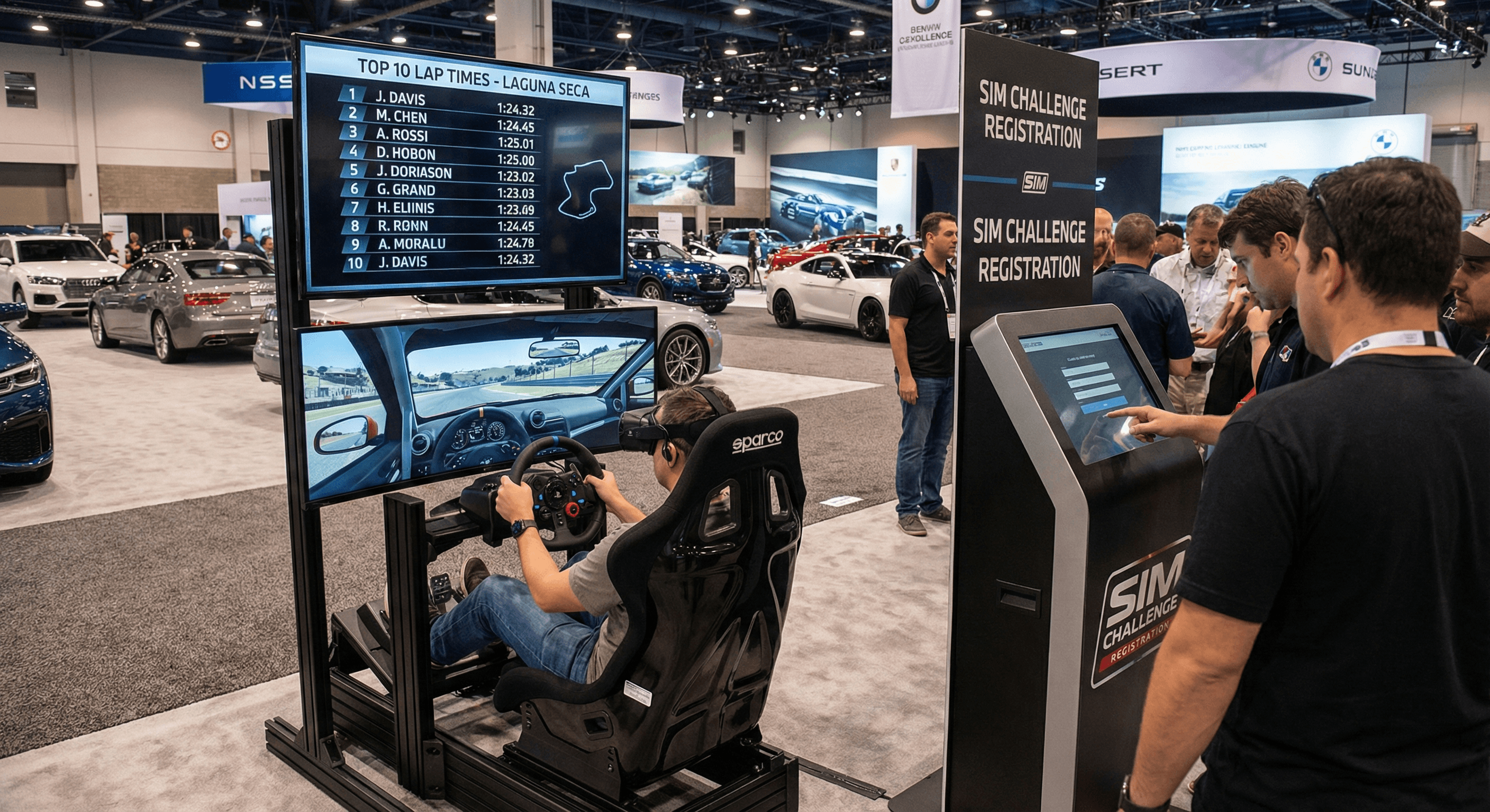 Automotive event space photo