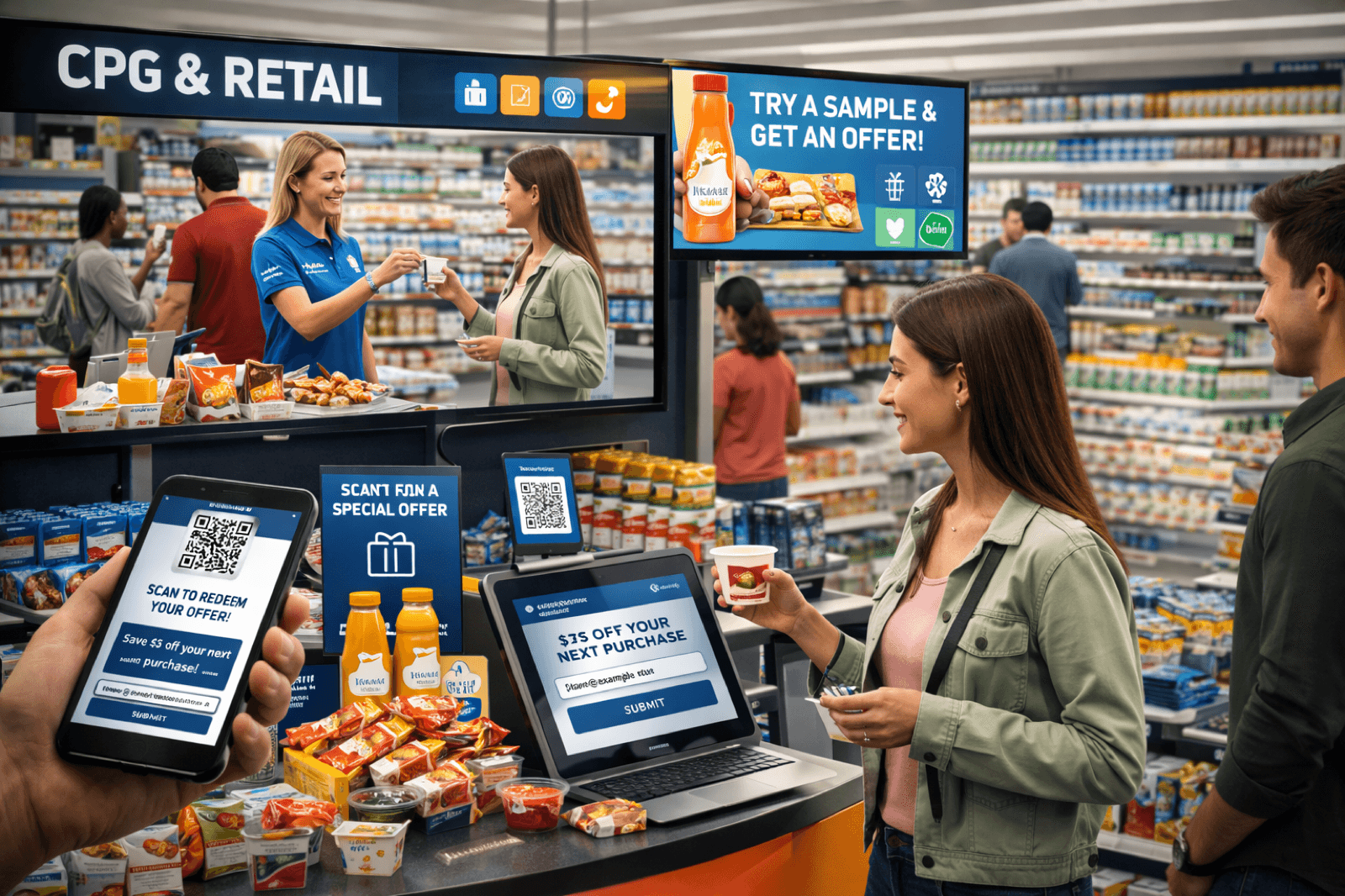 CPG and retail event space photo