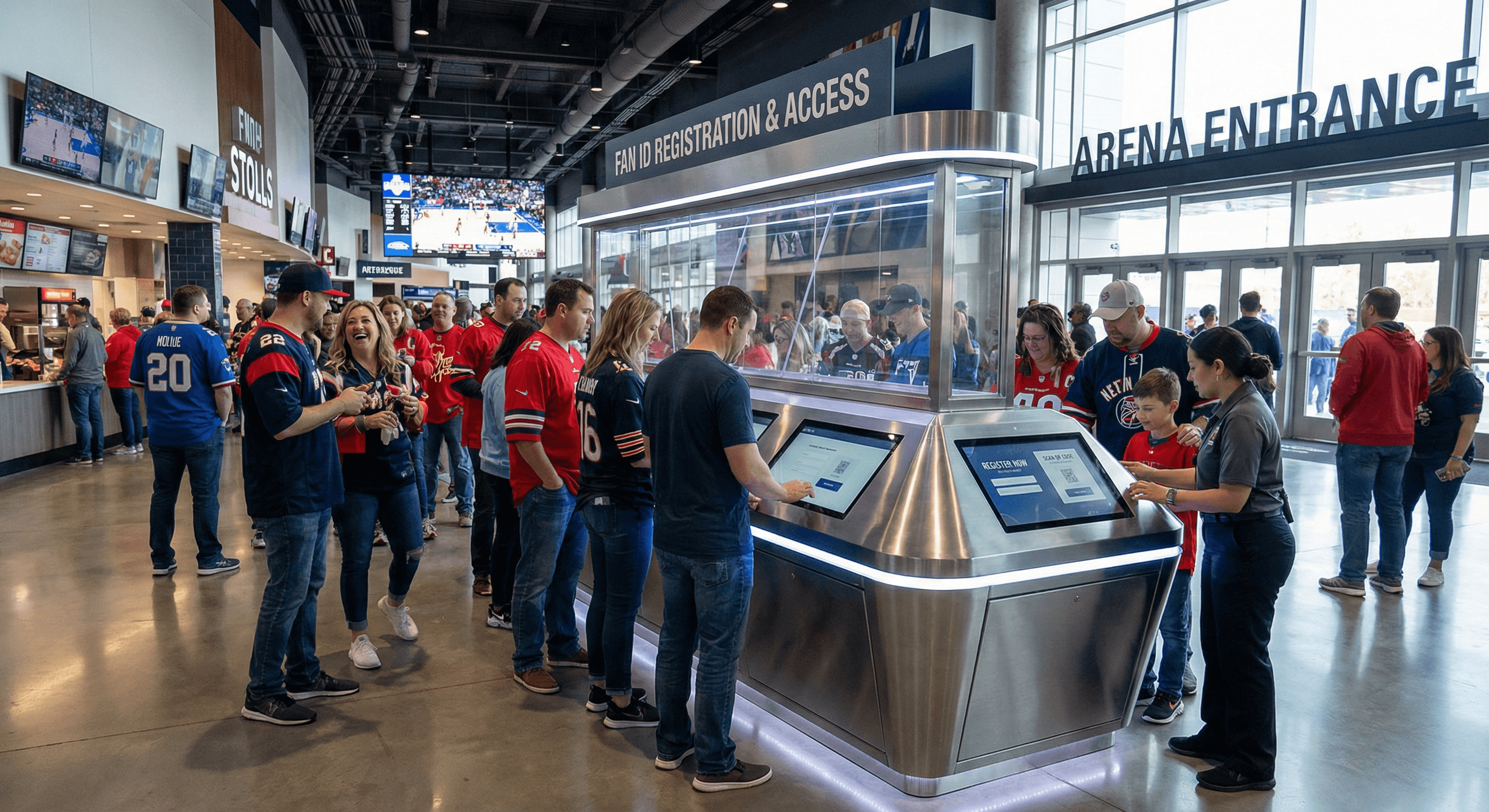 Sports and entertainment event space photo