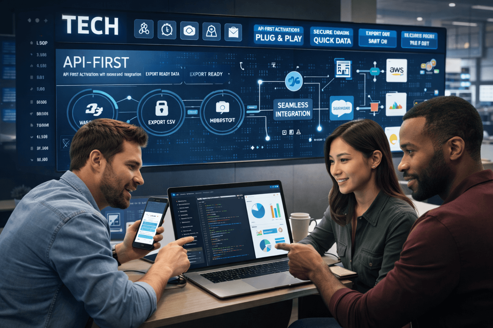 Technology event space photo